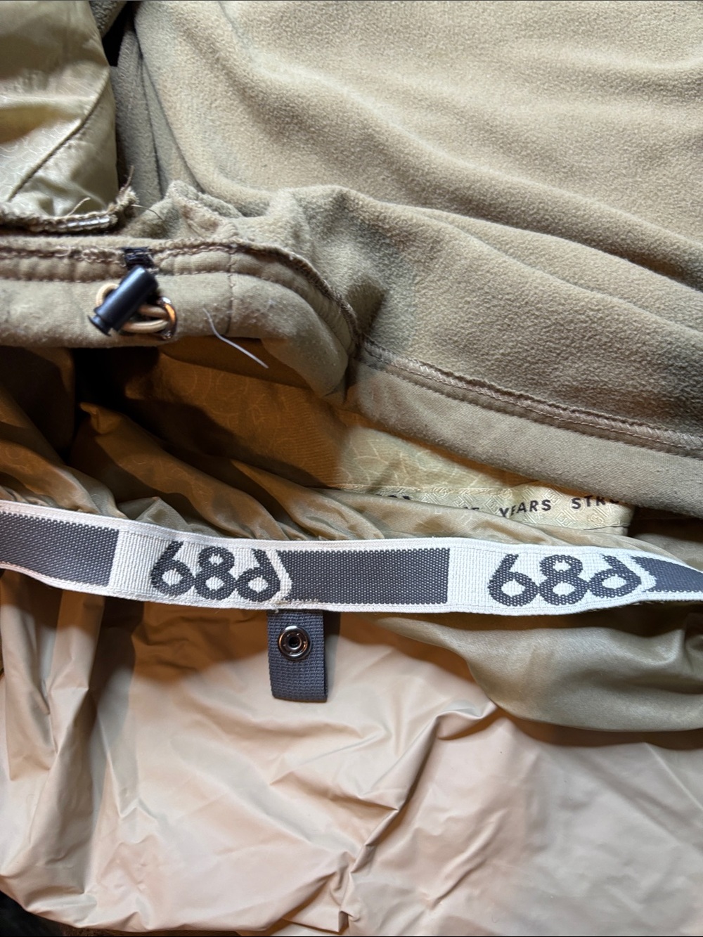 Men's 686 Smarty 3 in 1 Olive Green Ski/Snowboard Jacket with Hood Size XL - Picture 16 of 16